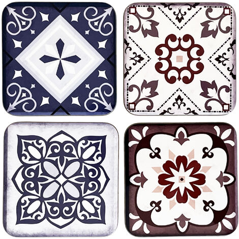 Set de 4 dessous de verres Déco Carrelage (1/3)