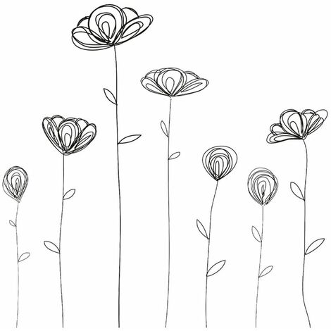 Stickers muraux Fleurs (1/2)
