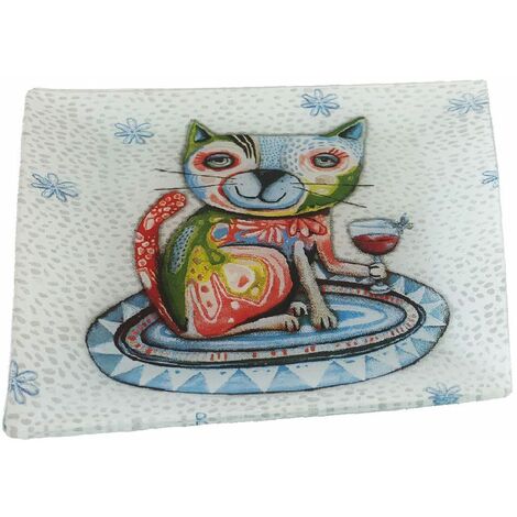 Coupelle en verre Cat Wine 20 cm (1/2)