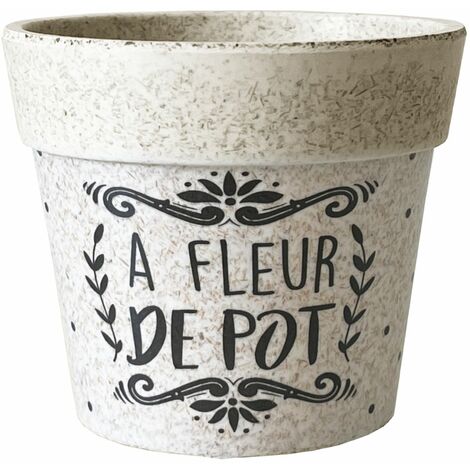 Cache pot A fleur de pot en bambou (1/2)