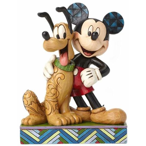 Figurine de Collection Mickey et Pluto (1/2)