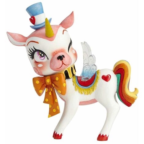 Statuette licorne blanche par Miss Mindy (1/3)