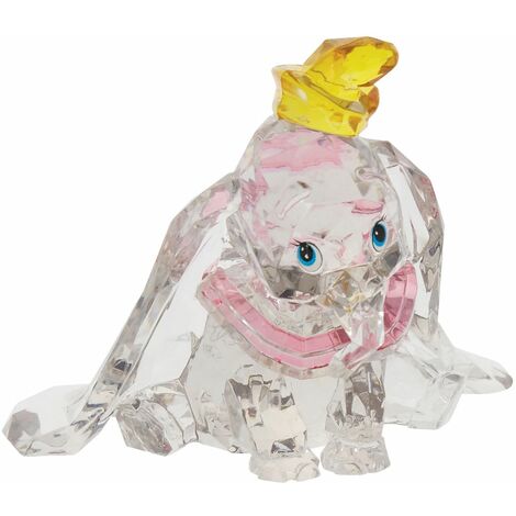 Statuette de collection Dumbo en acrylique facetté (1/3)