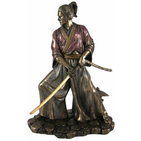 Statue Samurai Art aspect bronze (1/3)