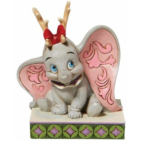 Statuette de Collection en résine Dumbo Noël (1/2)