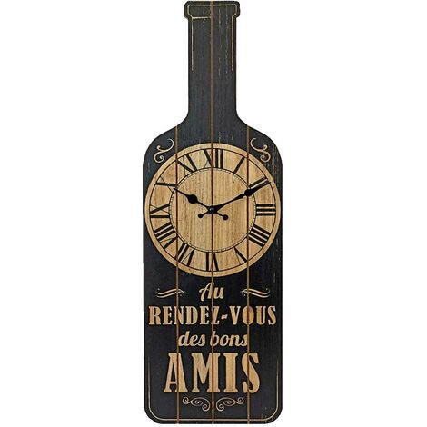 Pendule en forme de bouteille 64 cm (1/4)