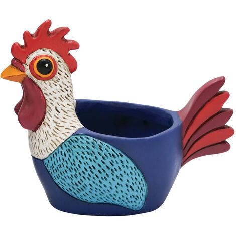 Petit cache pot Coq par Allen Designs (1/2)