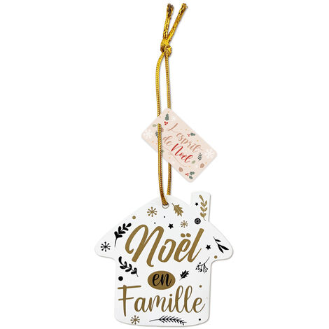 Décoration de sapin maison noël en famille (1/3)