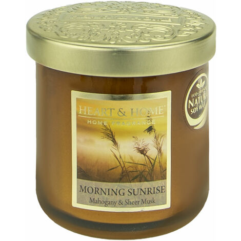 Bougie heart and home lever de soleil (1/2)