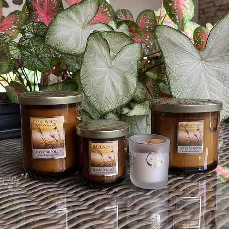 Bougie Parfumée Heart And Home - Senteur Songe De Jasmin - 115g - Neuf