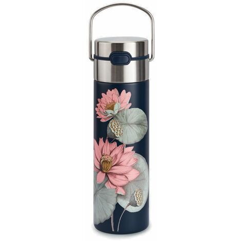 Thermos de voyage avec infuseur métal nénuphar