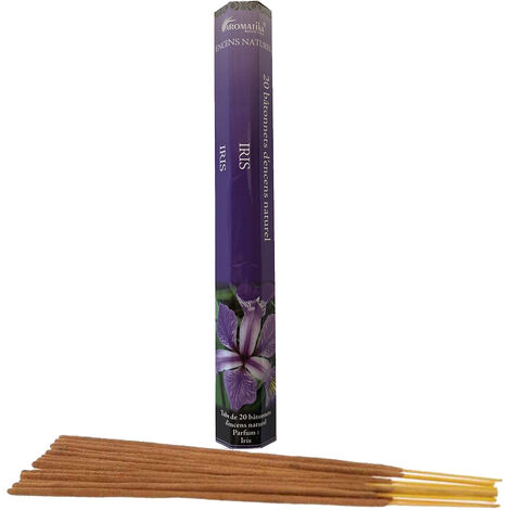 20 Bâtonnets d'encens aromatika senteur iris (1/2)