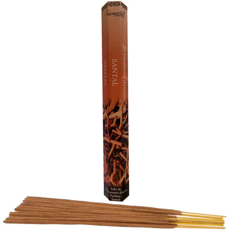 20 bâtonnets d'encens aromatika senteur santal (1/2)