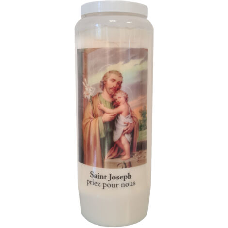 Bougie Saint Joseph neuvaine (1/2)