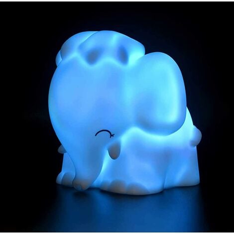 Veilleuse Éléphant LED