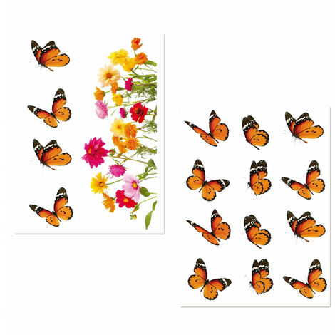 Adhésifs de vitres papillons (1/3)