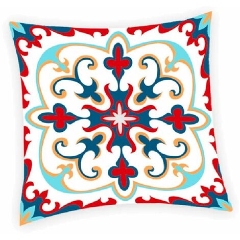 Housse pour Coussin à garnir Carreaux (1/2)