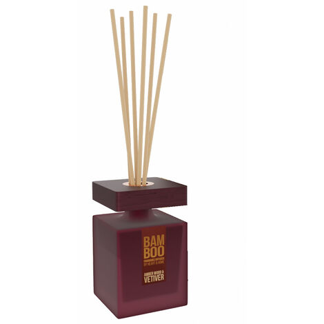 Diffuseur à bâtons éco responsable Heart and Home Bois d'Ambr (1/3)