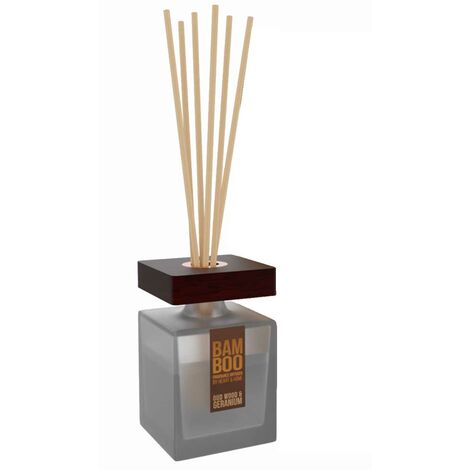 Diffuseur à bâtons éco responsable - Géranium - Bois de Oud (1/3)