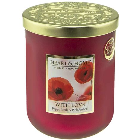Grande Bougie Heart and Home Amour (1/3)