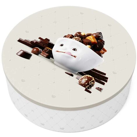 Boite en métal Sweet Choco Tassen fabriquée en Allemagne (1/4)