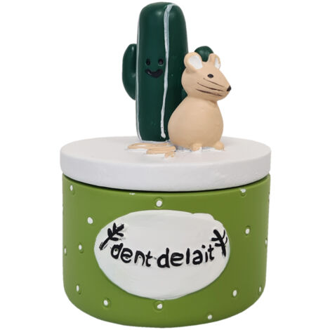 Boite à dents de lait cactus (1/2)