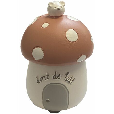 Petite boite en résine à dents de lait champignon (1/3)