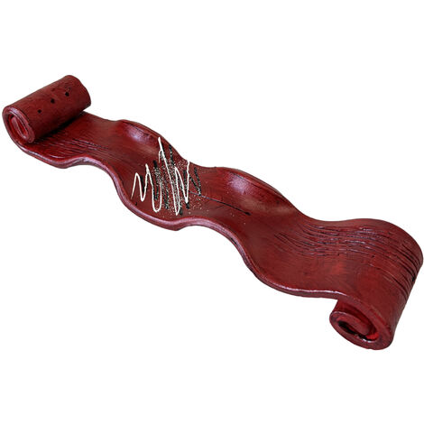 Porte encens artisanal rouge (1/3)