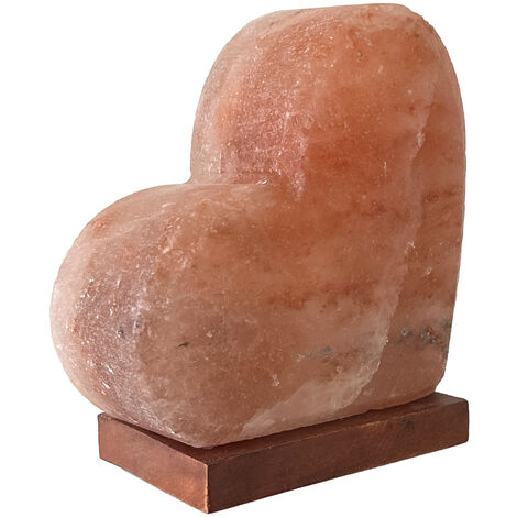 Lampe de sel Coeur env 2.6 kg (1/2)