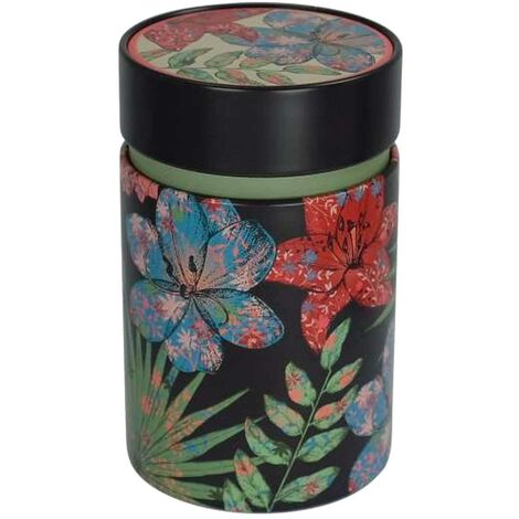 Petite boite Rustic Flower pour le thé Contenance 150 gr (1/3)