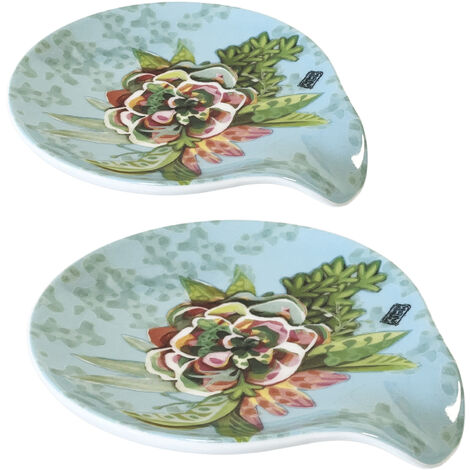 Set de 2 coupelles repose-sachet de thé ou repose cuillère (1/3)