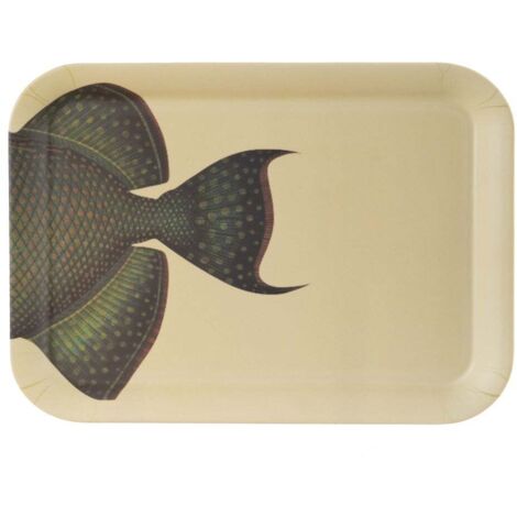 Plateau en bambou poisson 43 cm (1/4)