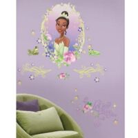 Grand sticker mural La Princesse et la Grenouille