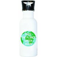 Gourde en Aluminium - MAKE THE PLANET GREEN AGAIN - 500 ml