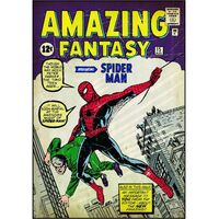 Grand sticker mural Spiderman 70 x 87 cm