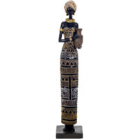 Figurine africaine porteuse deau 56,5 cm