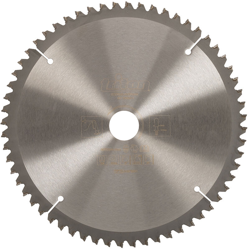 Trend Craft Pro Kreissägeblatt, 250 Mm, 60 Zähne, TCT – Für Holz, Spanplatten & Mehr