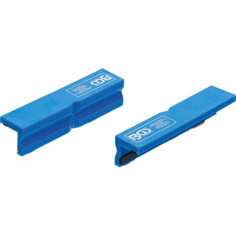 2 x Schraubstock Schutzbacken aus Kunststoff Breite 125 mm