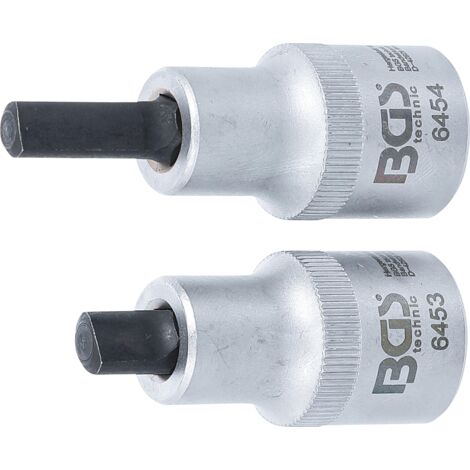 BGS Spreiz-Einsatz-Satz für Federbeinklemmung Antrieb Innenvierkant 12,5 mm 5 x 7 mm + 5,5 x 8,2 mm 2-tlg. (1/2)