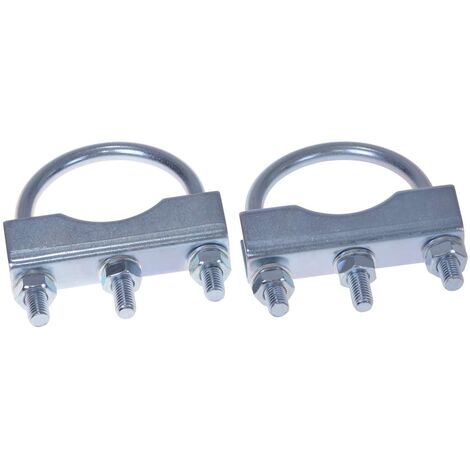 2 x U-Bügel für Stützradhalter Anhänger (1/3)