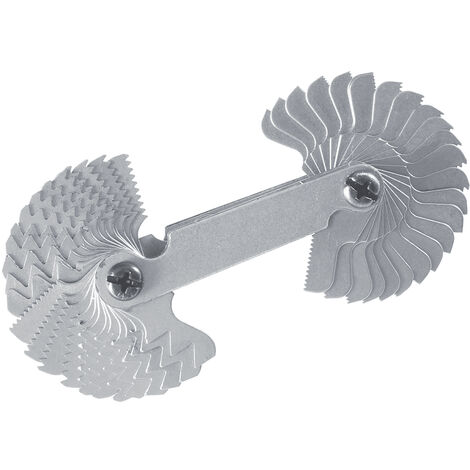 Kombi Gewindelehren metrisch und zöllig 0,25–6 mm / 4–62 BSW