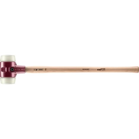 HALDER SIMPLEX Vorschlaghammer Ø 80 mm Nylon mit Tempergussgehäuse (1/5)