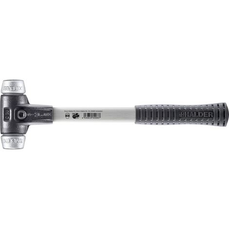 HALDER SIMPLEX Schonhammer Ø 30 mm Weichmetall mit verstärkem Tempergussgehäuse und Fiberglasstiel (1/5)