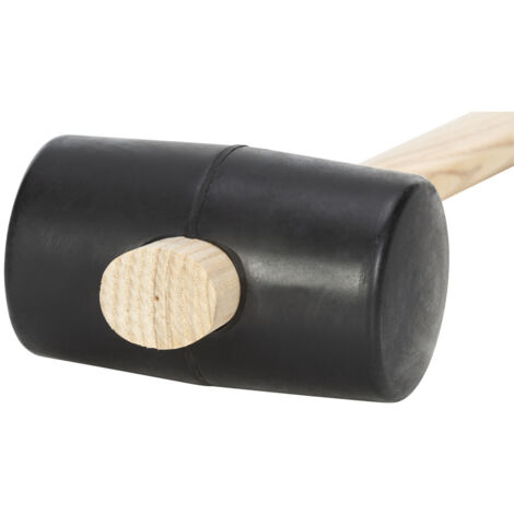 Picard Gummihammer mit flachen Bahnen, Eschenstiel ES 140 x 90 (1/3)