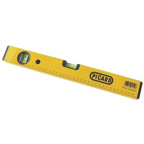 PICARD Wasserwaage 100 cm aus Leichtmetall pulverbeschichtet Nr. 71550 (1/2)