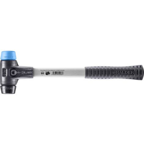 Hammer HALDER SIMPLEX TPE weich / Weichmetall mit verstärktem Tempergussgehäuse und Glasfaserstiel - D=30 mm - 3712.030 (1/5)
