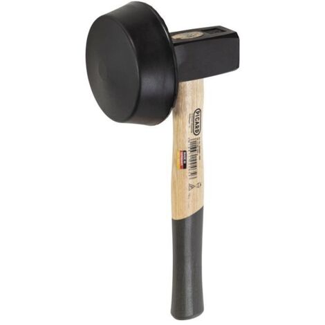 PICARD Plattenlegerhammer 2.400g mit Eschenstiel Nr. 68e 1/2 (1/2)