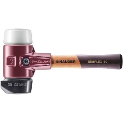 Schonhammer SIMPLEX L.280mm Kopf-D.60mm HO Stiel:ext.kurz HALDER