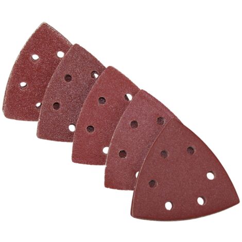 TOOLTECH Schleifdreiecke-Set, 93x93x93 mm