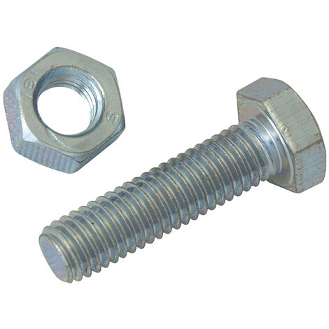 M 8 X 16 Sechskantschrauben DIN 933 8.8 – 50 Stück, Verzinkt, Vollgewinde, SW 13 M 8 X 16 Sechskantschrauben DIN 933 8.8 – 50 Stück, Verzinkt, Vollgewinde, SW 13